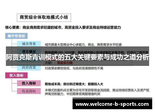 阿贾克斯青训模式的五大关键要素与成功之道分析 阿贾克斯青训模式的五大关键要素与成功之道分析
